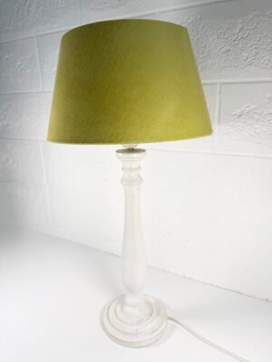 LAMPE À POSER CÉRUSÉE