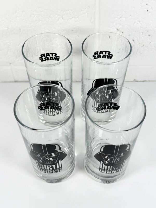 IMG_7308 ENSEMBLE DE 4 VERRES STAR WARS