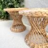 PAIRE DE CHEVETS ROTIN DIABOLO